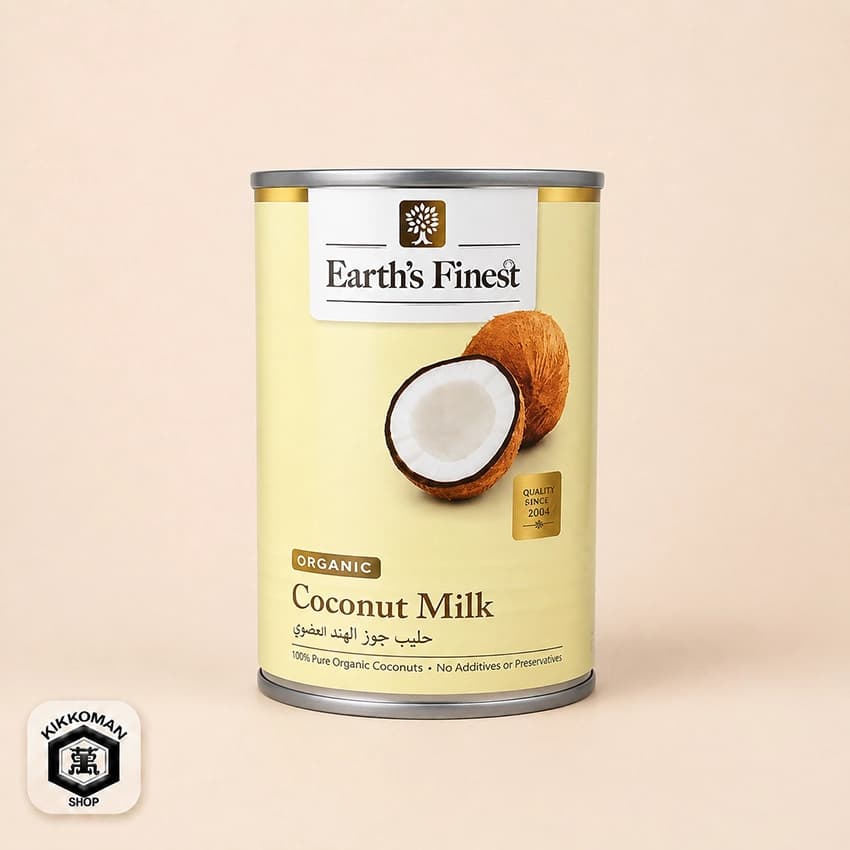 شیر نارگیل ارگانیک ارث فاینست Earth’s Finest حجم 400 میلی لیتر