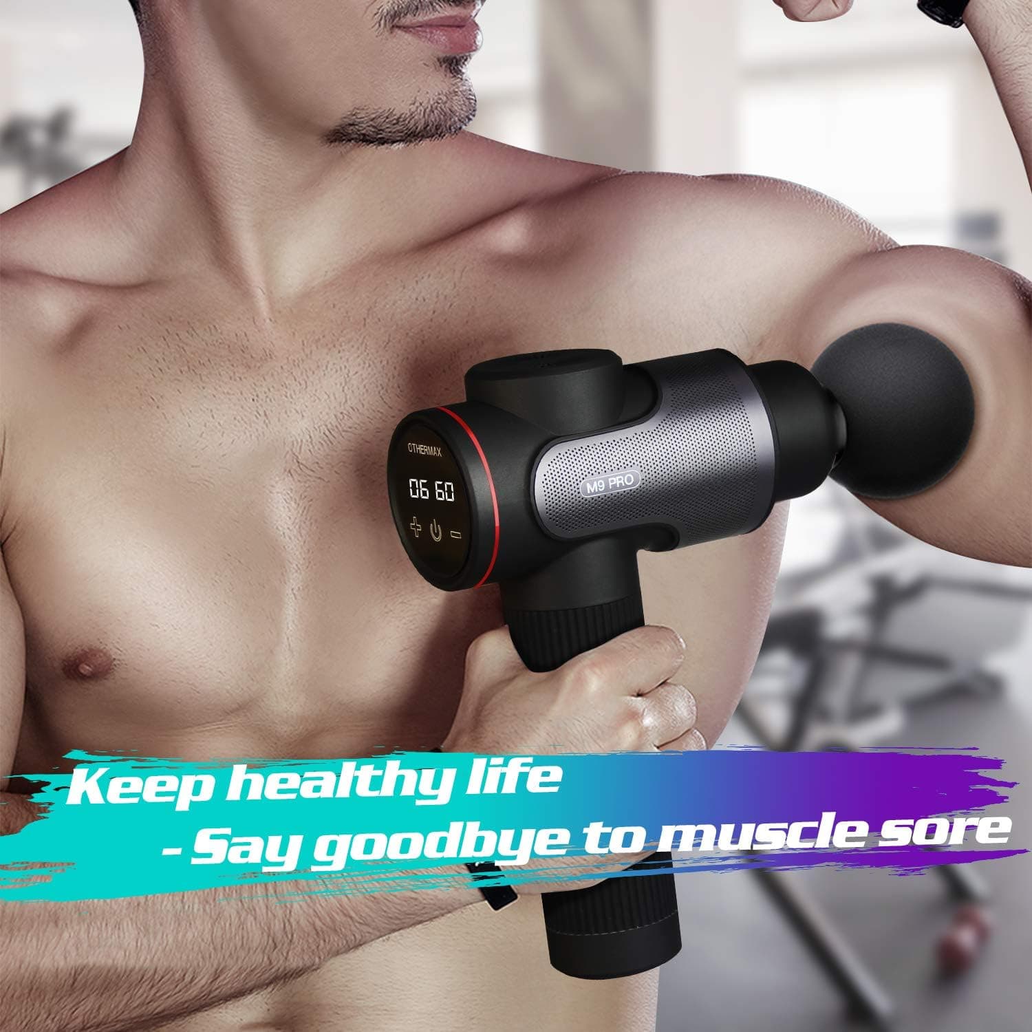 ماساژور تفنگی OTHERMAX M9 Pro — تصویر ۳