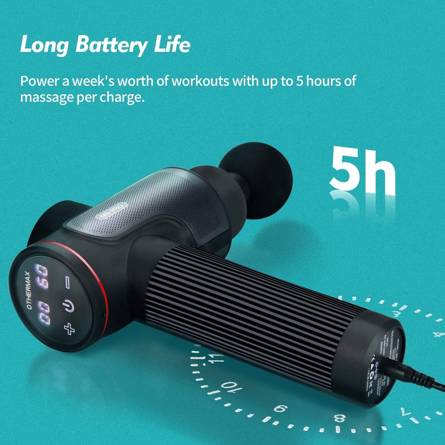 ماساژور تفنگی OTHERMAX M9 Pro — تصویر ۲