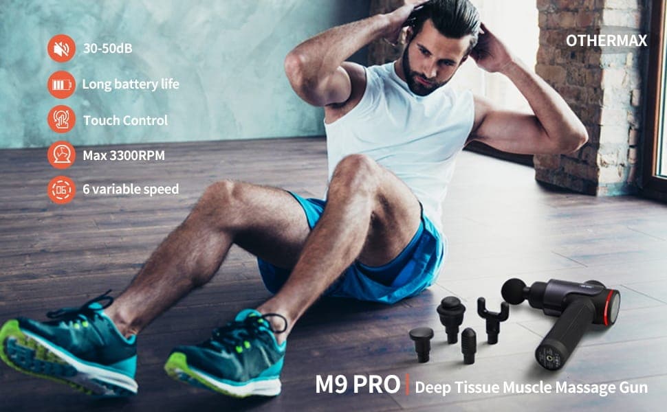 ماساژور تفنگی OTHERMAX M9 Pro — تصویر ۷