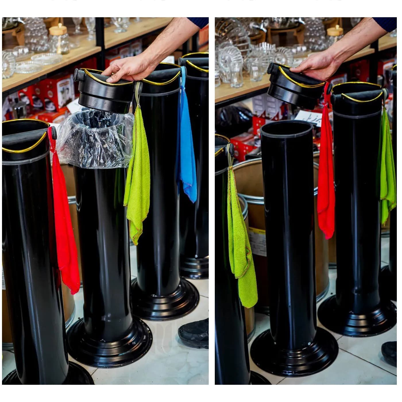 ناک باکس 3 تکه دستمال دار ارتفاع 80cm — تصویر ۲