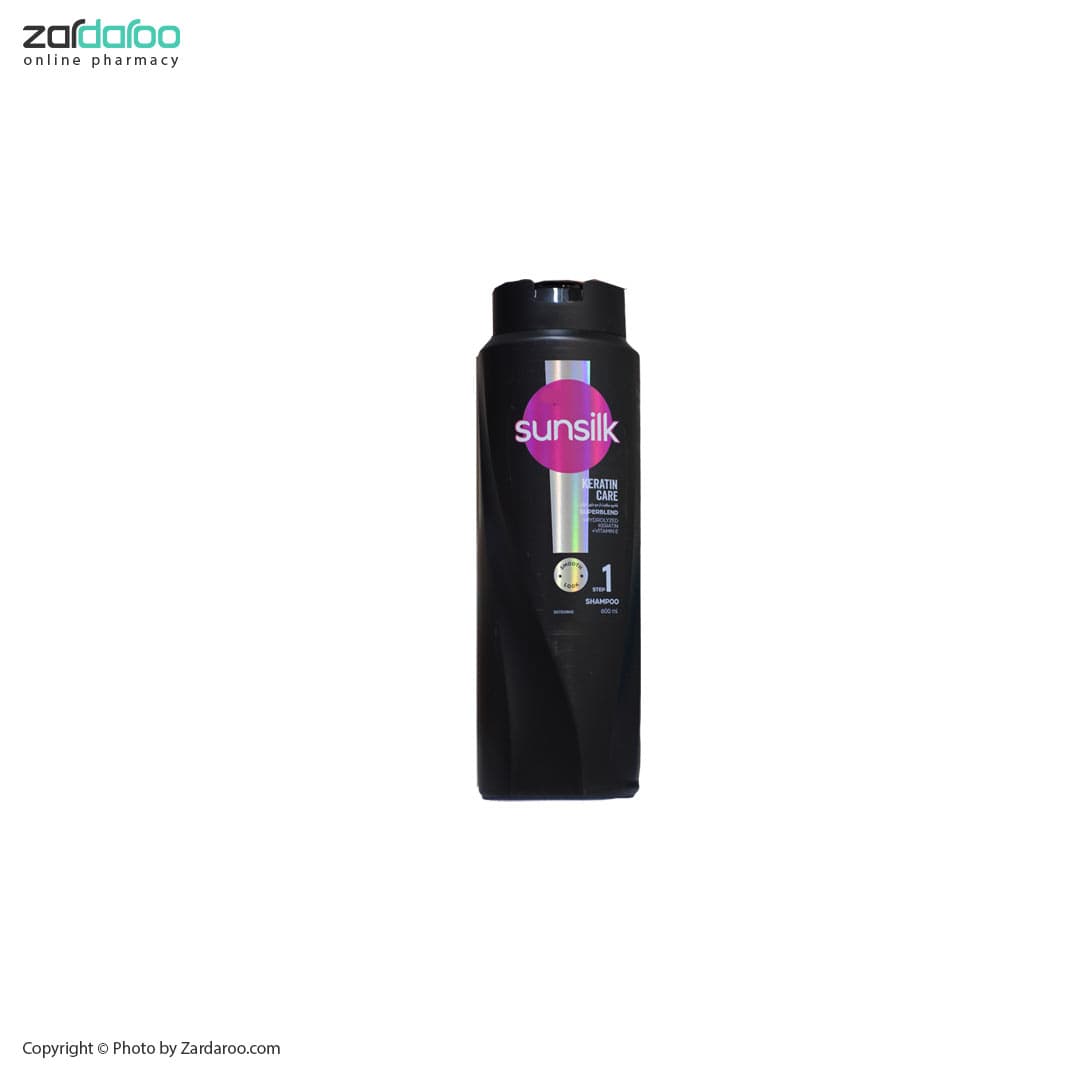 شامپو مراقبت از مو حاوی کراتین سان سیلک Sunsilk