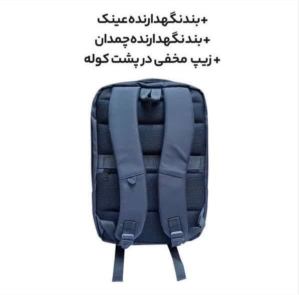 کوله پشتی لپ تاپ پرزیدنت مدل ویزارد (President Wizard) — تصویر ۳