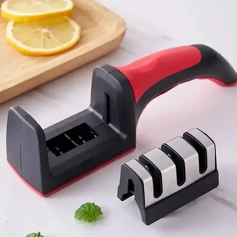 چاقو تیزکن سه کاره مدل Kitchen کد957 — تصویر ۳