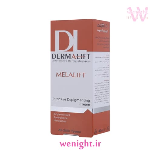کرم سفید کننده درمالیفت مدل Melalift حجم 40 میل — تصویر ۲