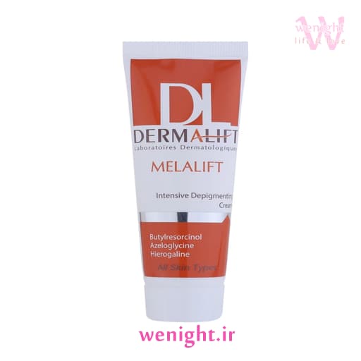 کرم سفید کننده درمالیفت مدل Melalift حجم 40 میل