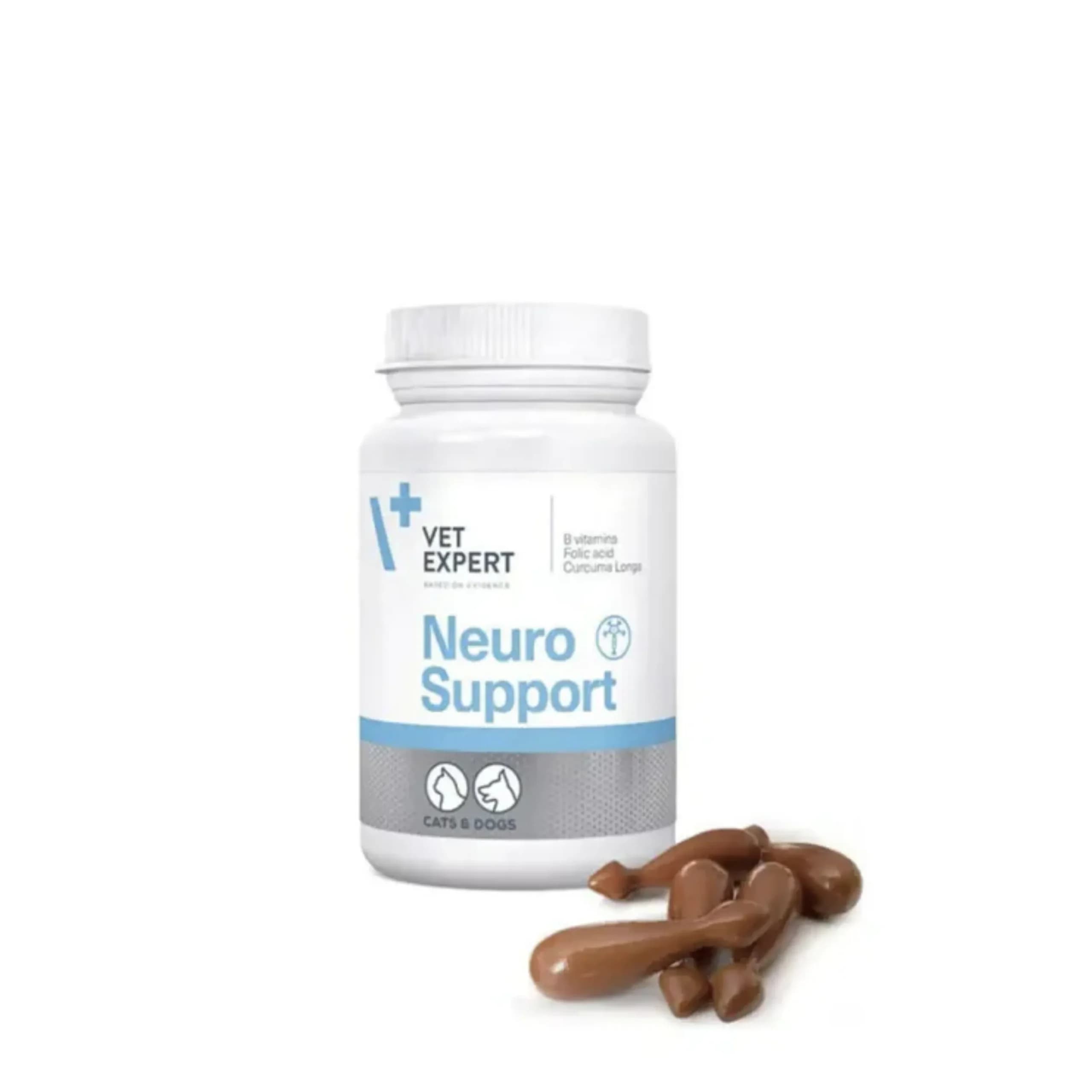قرص مکمل سگ و گربه وت اکسپرت تقویت سیستم عصبی Vet Expert Neuro Support بسته ۴۵ عددی — تصویر ۲