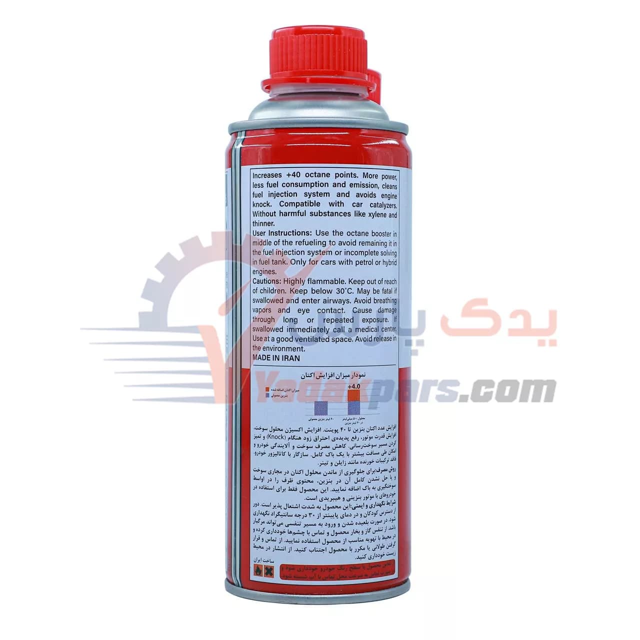 اکتان آرتمن 500 میل بسته 10 عددی — تصویر ۳