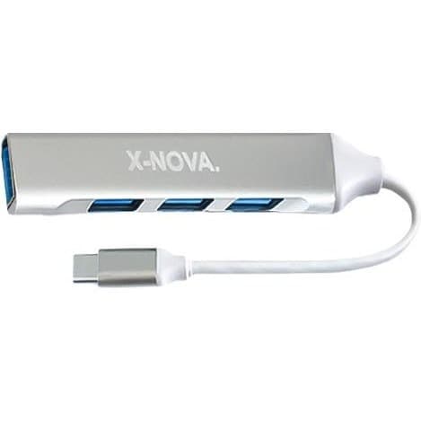 هاب USB 3.0 چهار پورت ایکس‌نووا مدل X910 با رابط Type-C (X-NOVA 4-Port USB 3.0 Hub Type-C)