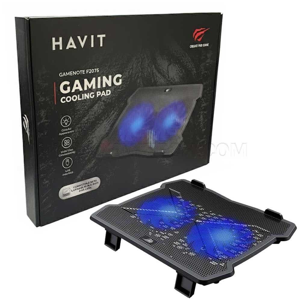 کول پد لپ‌تاپ هویت مدل HAVIT F2075 دو فن