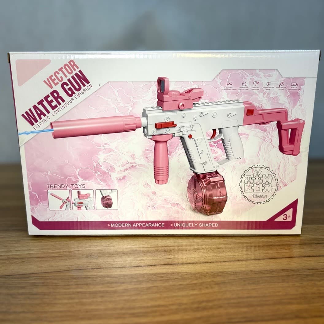 تفنگ آب پاش شارژی نمونه اصلی Vector Water Gun کد CY024/CY025 — تصویر ۴