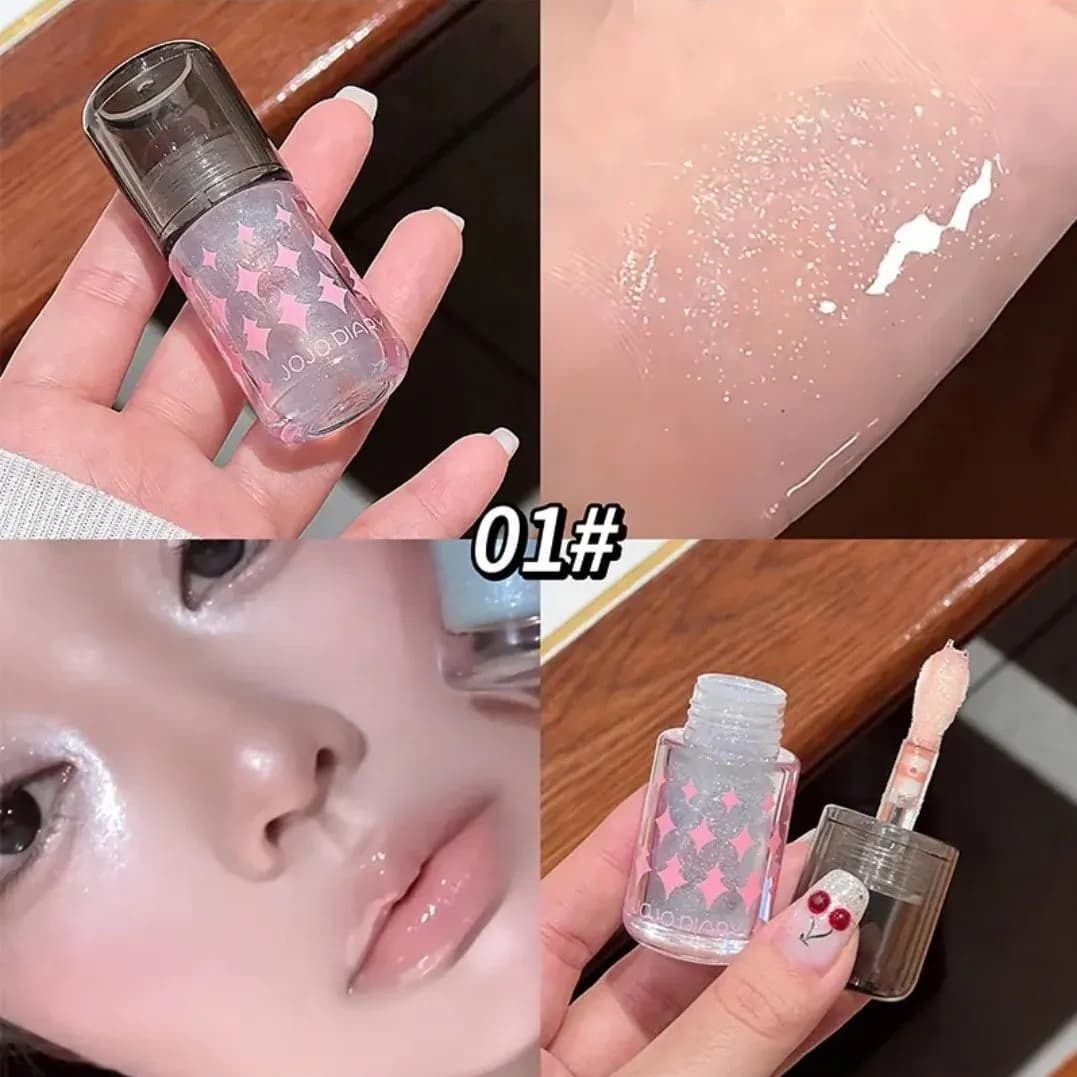 لیپ گلاس آینه‌ ای و شاین دار JOJO DIARY — تصویر ۵