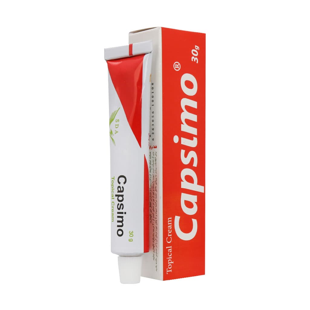 کرم موضعی کاپسیمو سیمرغ دارو عطار 30 گرم — تصویر ۳