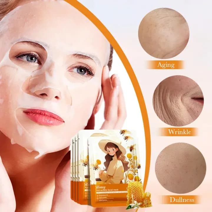ماسک ورقه ای عسل و جلبک دریایی سادور — تصویر ۲
