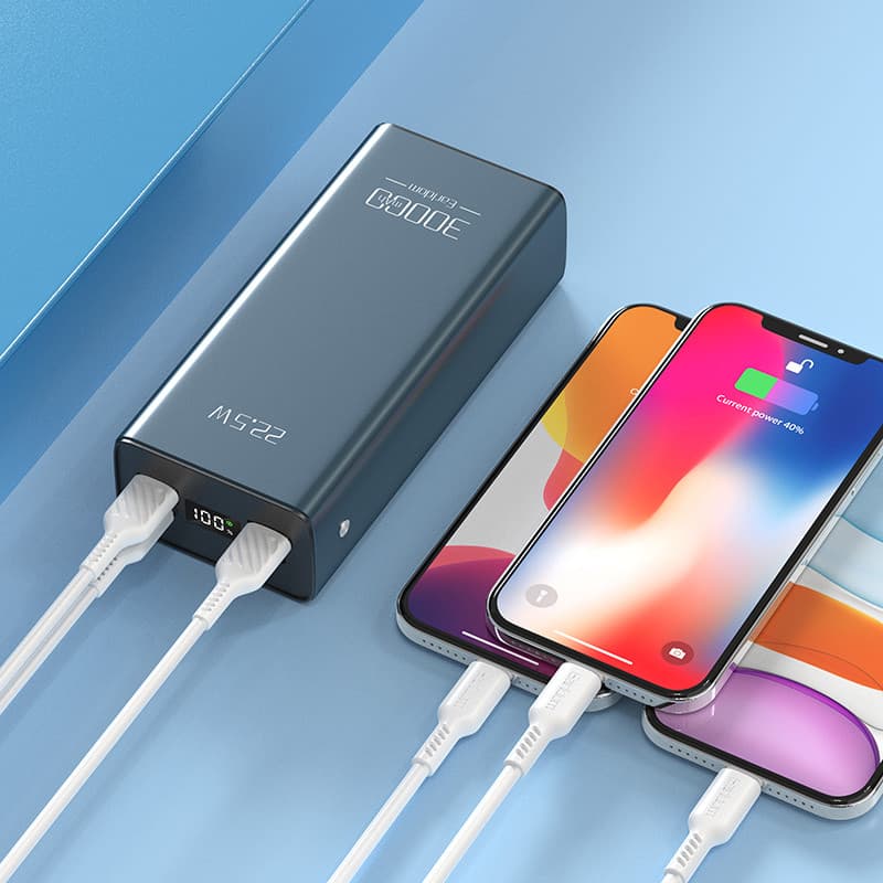 پاوربانک ارلدام مدل ET-PD36 ظرفیت 30000 میلی آمپر ساعت — تصویر ۹