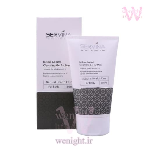 ژل بهداشتی آقایان سروینا حجم 150 میل | ارسال محرمانه سریع