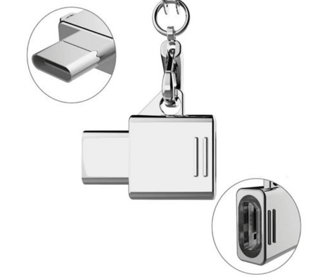 مبدل Micro USB به Type-C ارلدام مدل TC03 — تصویر ۳