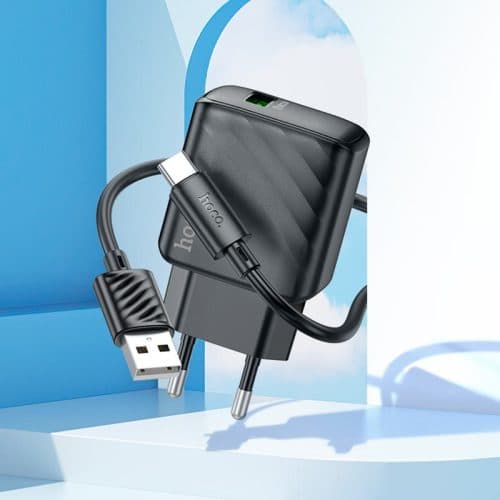 شارژر دیواری هوکو HOCO CS21A QC3.0 Type-C