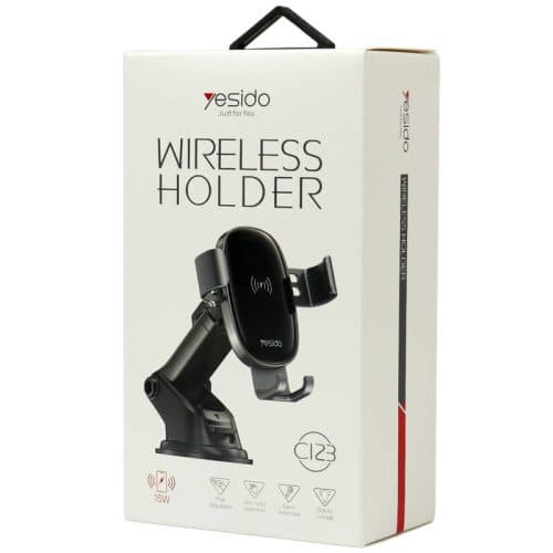 هولدر شارژر وایرلس موبایل یسیدو YESIDO C123 — تصویر ۳