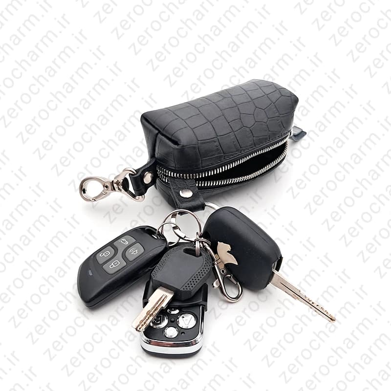 کیف جاسوئیچی چرم زیک
