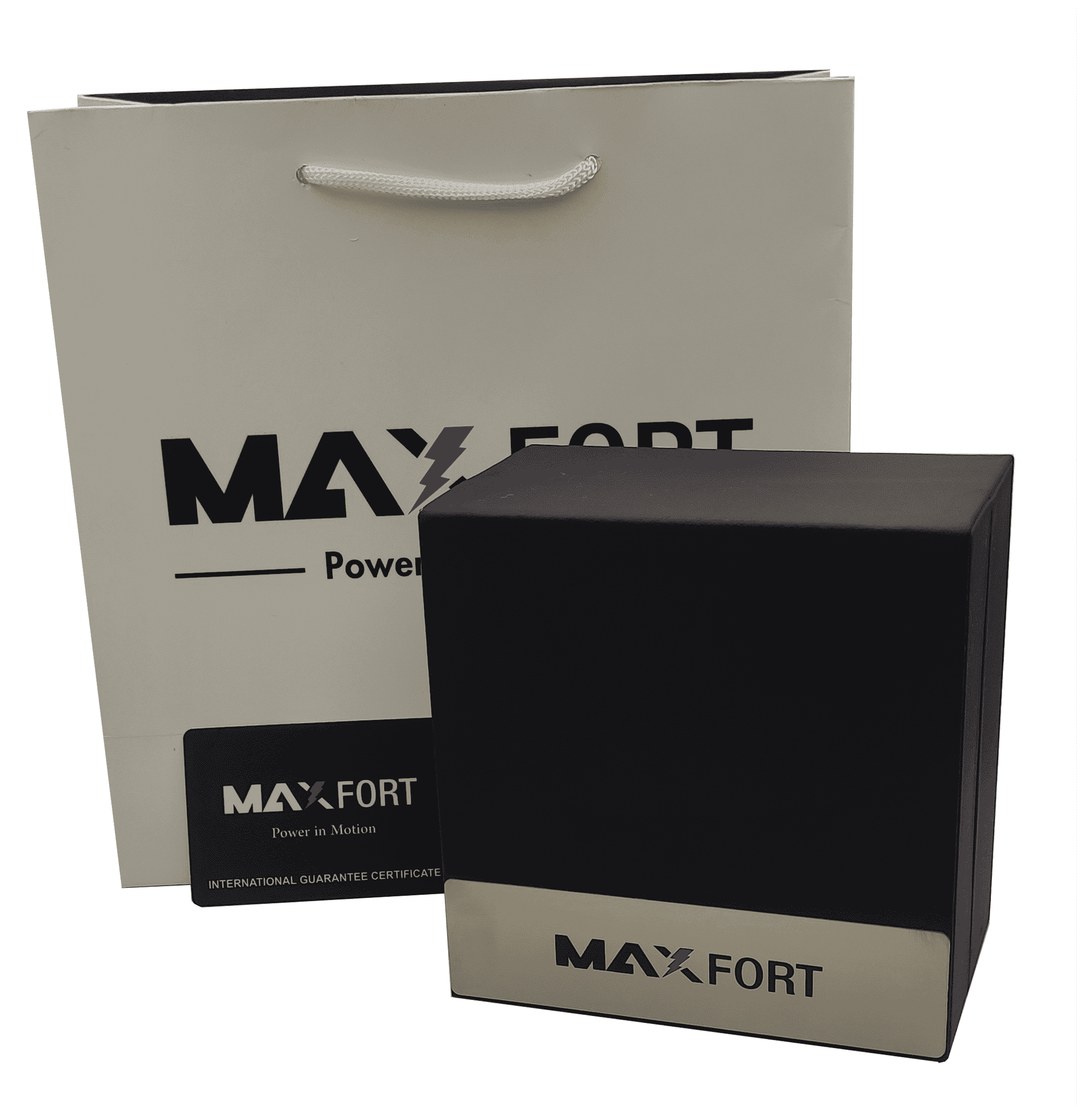 ساعت مچی اورجینال مردانه دوزمانه مکس فورت MAXFORT MX8007-2-0 دودی — تصویر ۲
