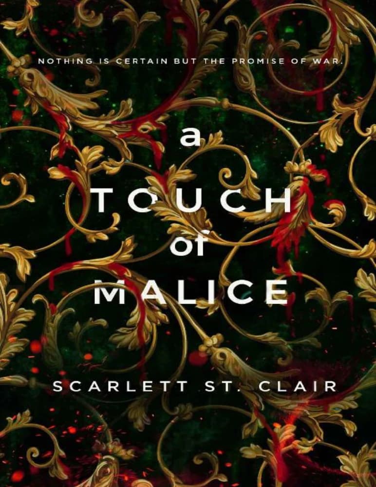 رمان A Touch of Malice (لمسی از شرارت) نسخه انگلیسی PDF | اسکارلت سنت کلر
