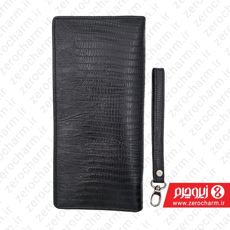 کیف دسته چک چرم طبیعی — تصویر ۳