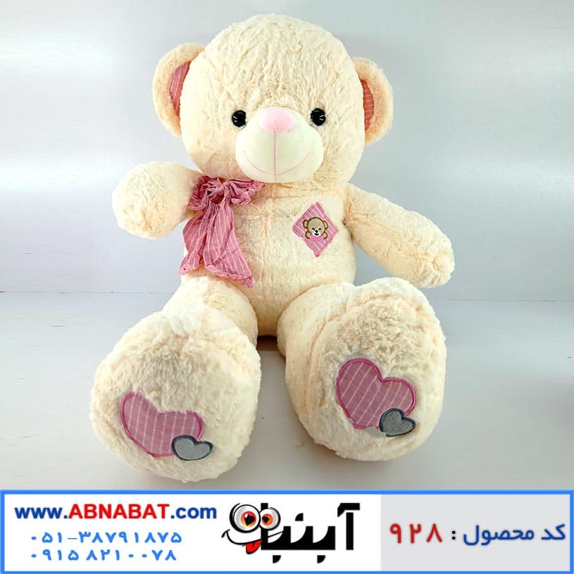 عروسک خرس کرم خارجی یک متری کد928 — تصویر ۳