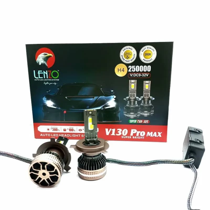 هدلایت اورجینال ۱۳۰ واتی V130 Promax لنزو با گارانتی