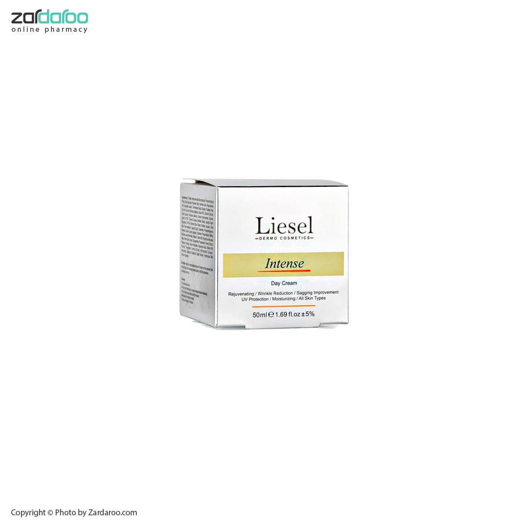 کرم ضد چروک و پیری مدل Intense برای استفاده در روز لایسل liesel