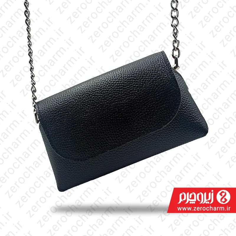 کیف دوشی زنانه چرم طبیعی مدل نازآفرین 2 — تصویر ۳