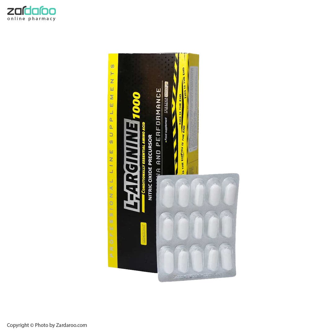 قرص 120 عددی ال آرژنین 1000mg ژن استار Genestar