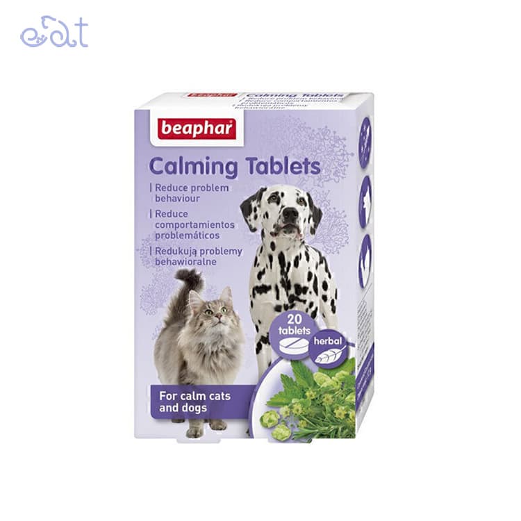 قرص آرام بخش سگ و گربه بیفار مدل Beaphar Dog & Cat Calming بسته 20 عددی