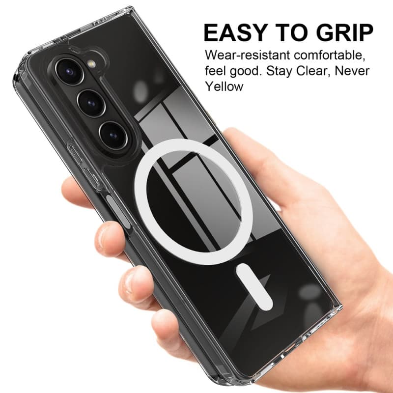 قاب ژله ای سامسونگ Galaxy Z FOLD 8 مدل مگ سیف دار