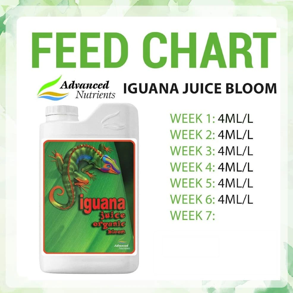 کود ادونس Iguana Juice Bloom- حجم 1لیتر