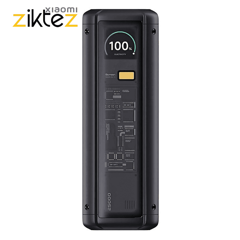 پاوربانک پر قدرت 25000 شیائومی توان 212 وات Xiaomi Power Bank P03MI new version (اورجینال)