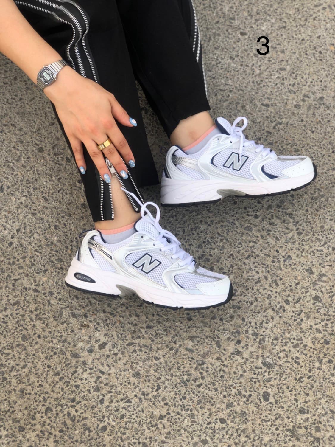 New Balance 530 – ست زنانه و مردانه، کیفیت مسترکد محصول: sh020 — تصویر ۳