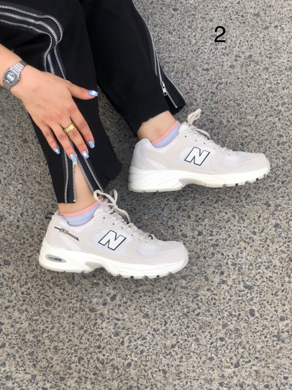 New Balance 530 – ست زنانه و مردانه، کیفیت مسترکد محصول: sh020 — تصویر ۴
