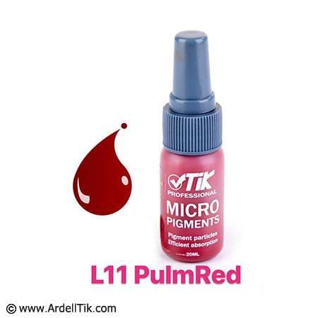 رنگ تاتو تیک – پایه آب – PulmRed L11