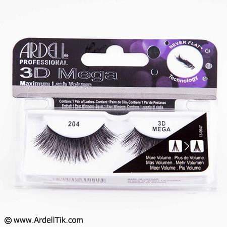 مژه ۳Dآردل -۳D MEGA Volume – کد ARDELL-204