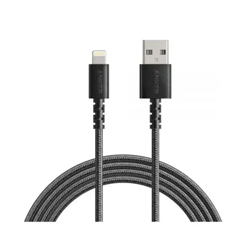 کابل شارژ USB-A to Lightning انکر مدل PowerLine Select Plus A8012 با طول 90 سانتیمتر