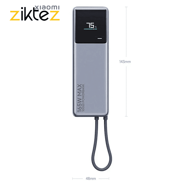 پاور بانک فست شارژ پر قدرت شیائومی Xiaomi Power Bank fast charging (نسخه جدید اورجینال) — تصویر ۵