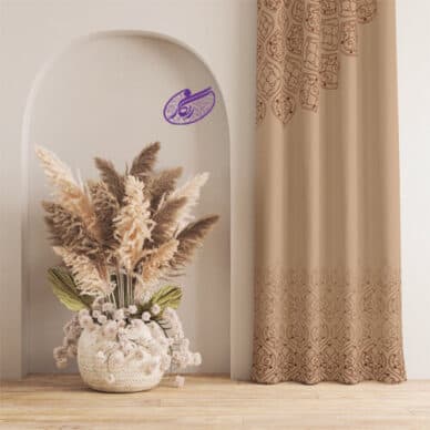 پرده سنتی طرح رخش
