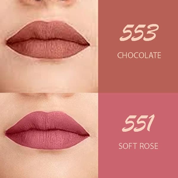 رژلب جامد پاستل مات مدل PRO FASHION Matte — تصویر ۲