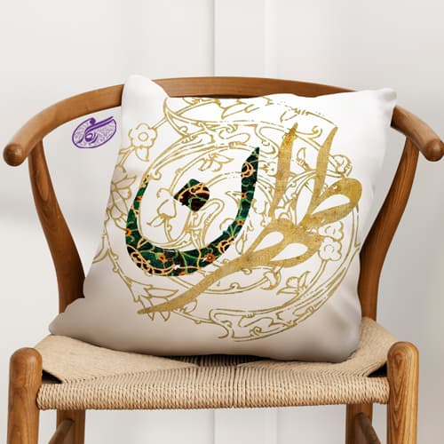 کوسن خوشنویسی طرح طهران