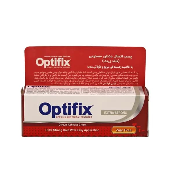 چسب دندان مصنوعی اپتی فیکس OPTIFIX — تصویر ۲