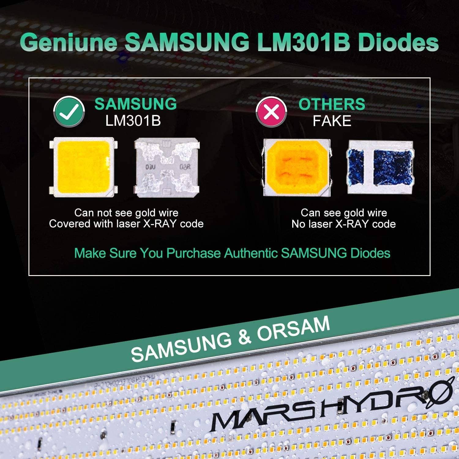 پروژکتور رشد گیاه Mars hydro sp3000 — تصویر ۵