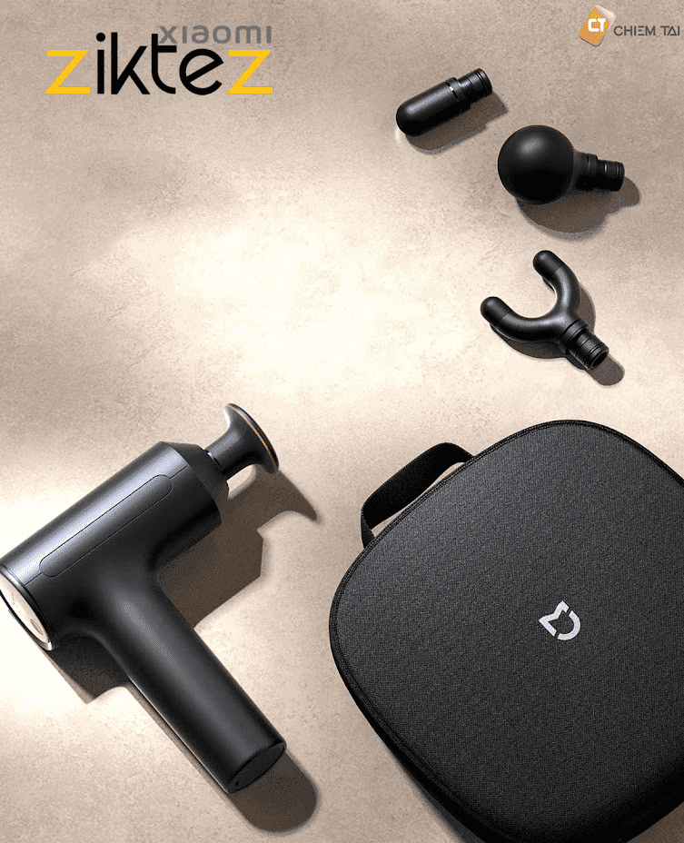 ماساژور تفنگی شیائومی حرارتی Xiaomi Mijia massage Gun H3 MJJMQ06YM (اورجینال ارسال فوری) — تصویر ۲