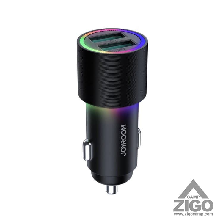 شارژر فندکی Joyroom JR-CL10 4.8A 24W — تصویر ۲