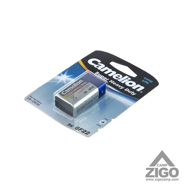 باتری کتابی کملیون شرینک Camelion 9V 6F22 — تصویر ۳